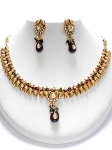 Polki Necklace Set